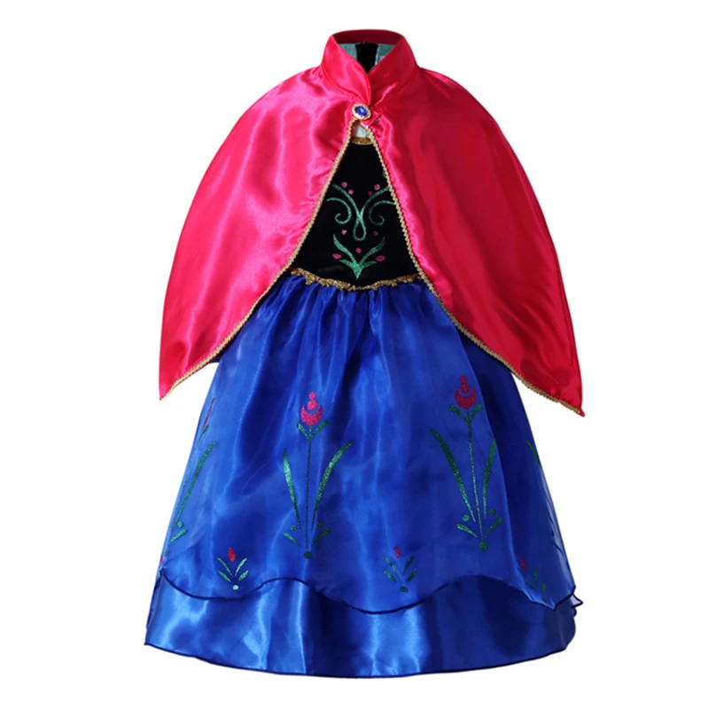 Girls Dress Princess Costume For Girls Party Halloween Cosplay Birthday