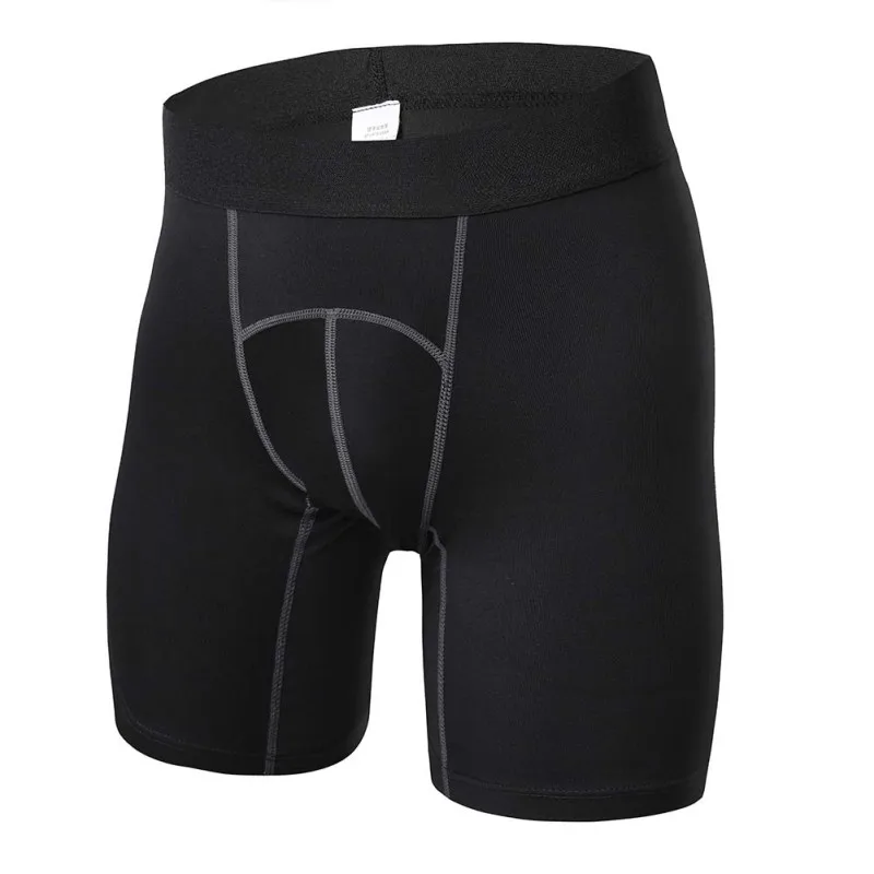 

4 Colors Men Compression Gym Sports Shorts Fitness Athletic Training Skin Tight Base Layer Outdoor New 2019