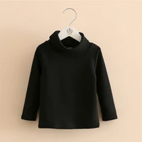 Turtleneck Baby Girls Sweater 4-12 Years Kid Tops Casual Toddler Cotton Autumn Costume Kids Clothes for Girls Boys Clothing 6