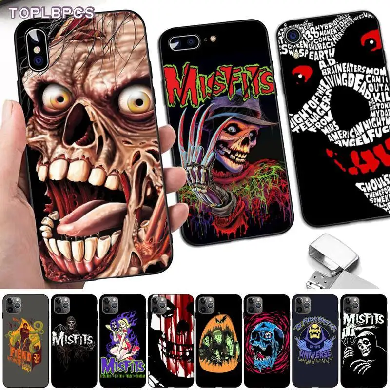 Разноцветный чехол для телефона The Misfits Гленн данзиг iphone 13 8 7 6 6S Plus X 5 фотосессия 2020