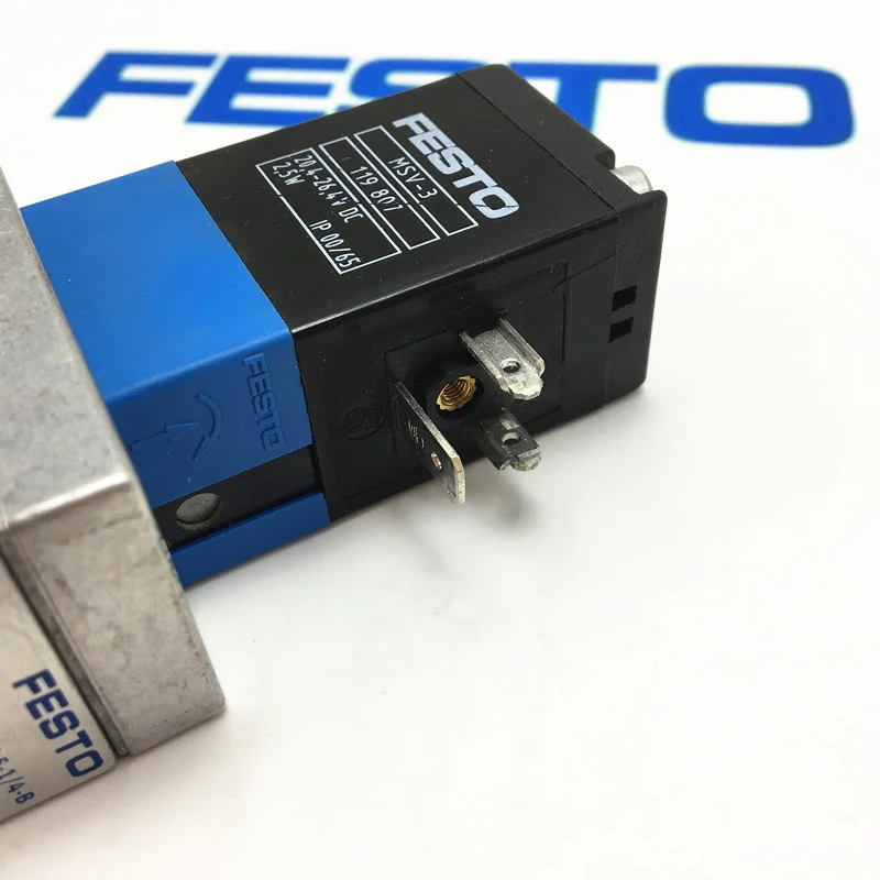 MFH-5-1/8-B DC24V DC220V без катушки MVH-5-1/4-B электромагнитный клапан festo MFH MVH серии пневматический компонент пневматические инструменты