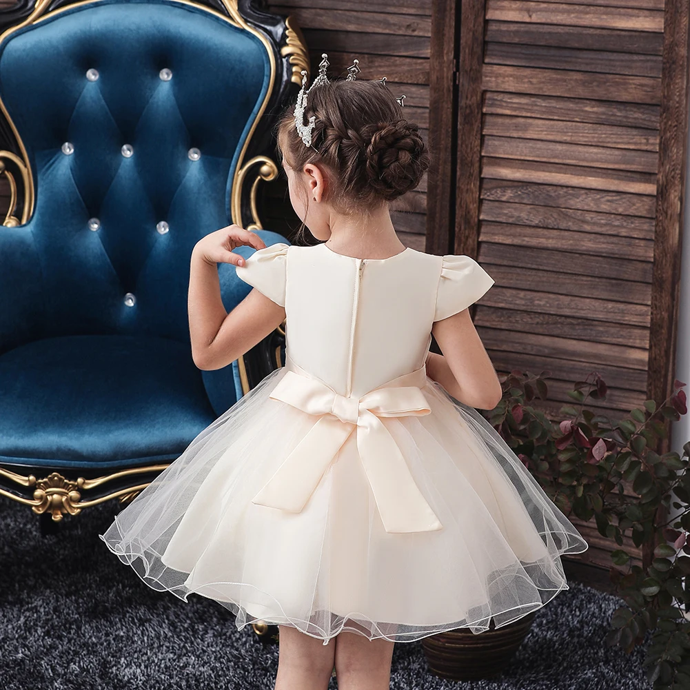 baby girl skirt clothes Enfant Dresses  2021 Summer White Pink  Princess Dress Lolita  Birthday Princess Dress Girl Dresses  Korean Style Girls Vestidos children dress