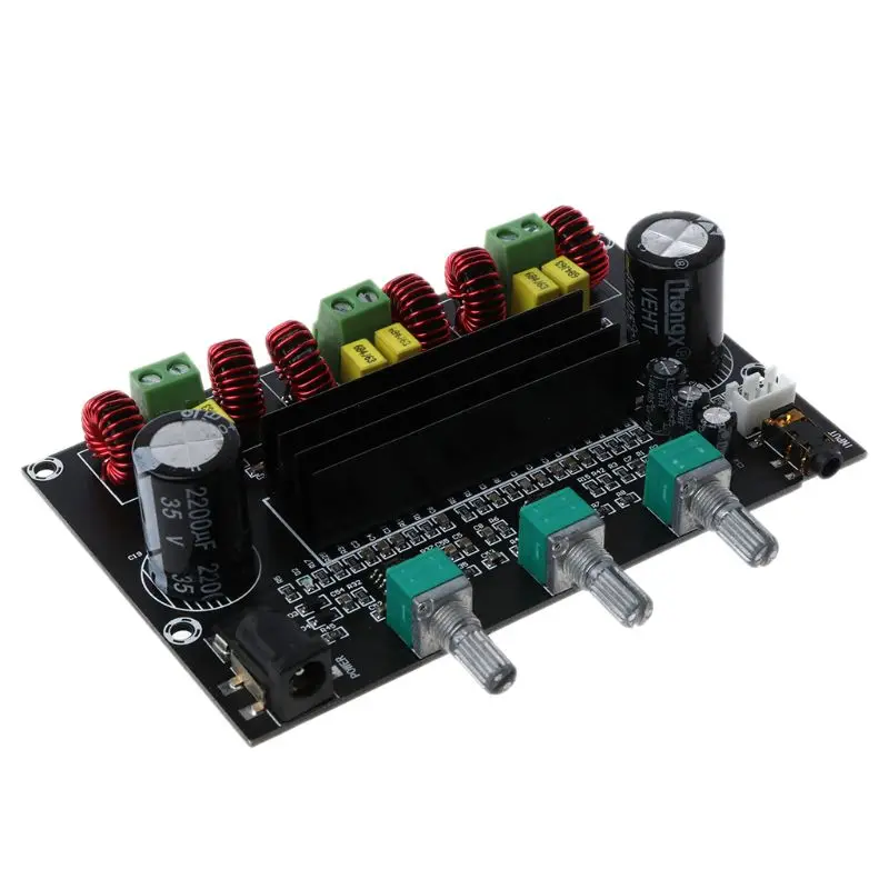 

XH-M573 TPA3116D2 80W+80W+100W 2.1 Channel TPA3116 Digital Power Amplifier Board