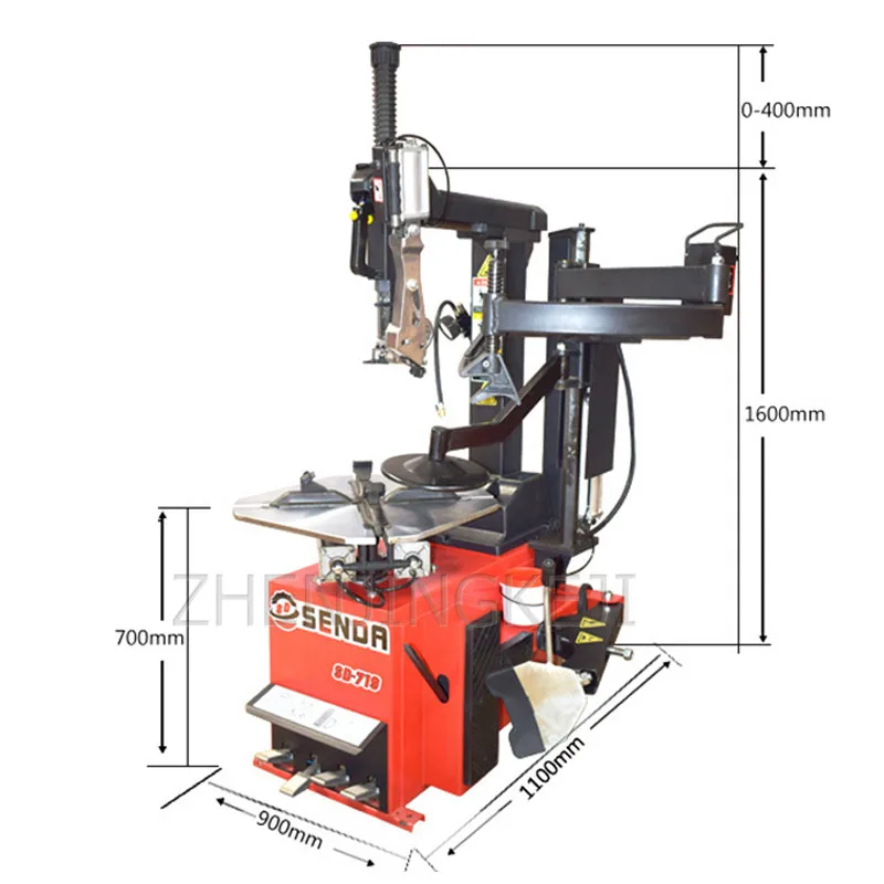 

Car tires Tire Raking Machine 220V380V Tire Changer Automatic Flip Auxiliary Arm Disassembly Machine Auto Repair Equipment