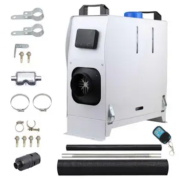 

12V 8KW All Into One Car Heater defroster With LCD Display Low Fuel Air Diesel Warmer Remote Control Autonomous Fans For Webasto