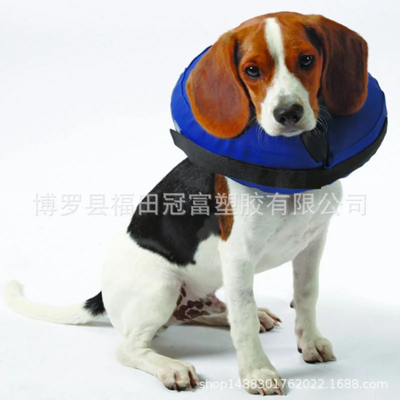 

PVC Inflatable Pet Collar Dog hu jing quan Dog Swimming Tube Large Amount