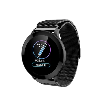

T8 Bluetooth Smart Watch Body Temperature Heart Rate Blood Pressure Monitoring Bluetooth Sports Peeter
