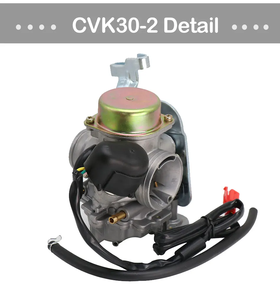 ZSDTRP верхний кабель тяга CVK30 Карбюратор с нагревателем для ATV UTV MANCO TALON Linhai Aeolus VOG 260 300 бак 260 YP250 XY260T