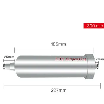 

Dispensing Syringes 304 Stainless steel High Pressure Cones Heatable 300cc 500cc