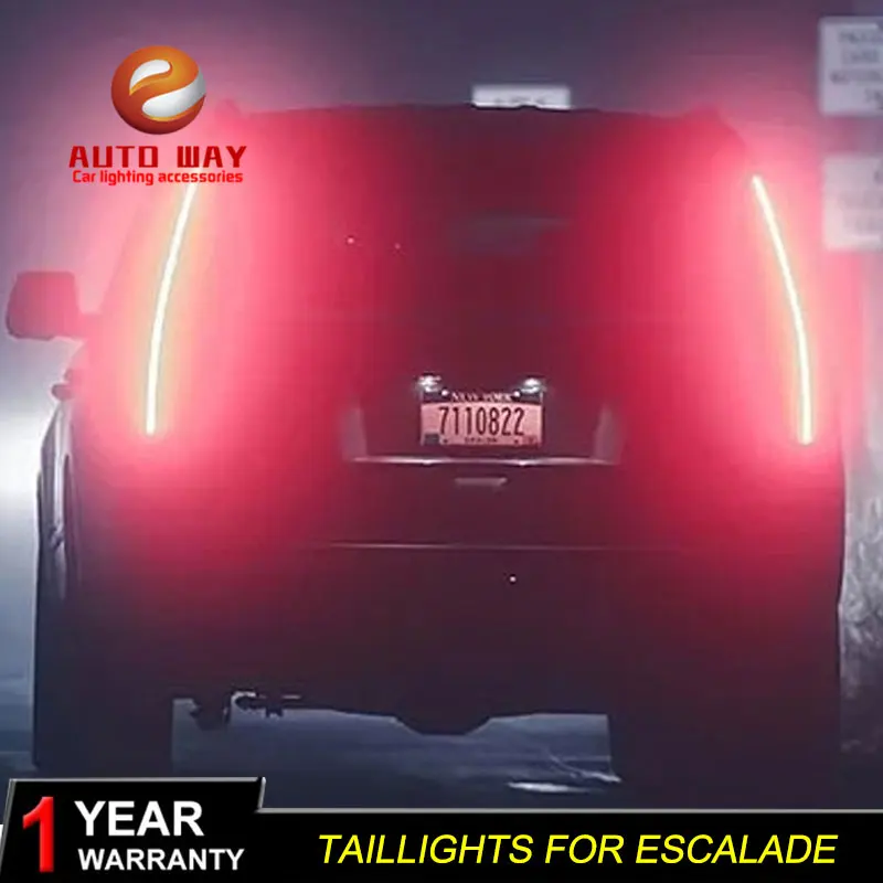 Автомобильный Стайлинг для Cadillac ESCALADE 2007- задний светильник s Cadillac ESCALADE светодиодный задний светильник светодиодный задний фонарь Certa задний светильник для автомобиля