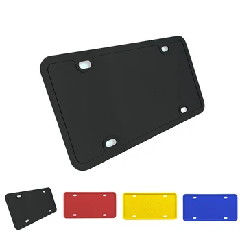 

Car Accessories Holder High Temperature Resistant Replacement Part Styling License Plate Frame Universal Tag Cover Soft Silicone