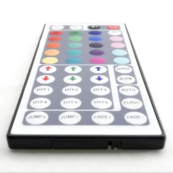 

44-Key DIY Custom RGB Multicolor LED Light Strip Controller with IR Remote - Endless color options for RGB Multicolor LED JK079