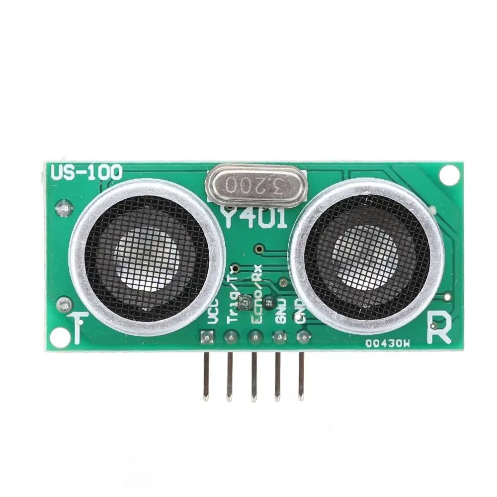 LEORY DC 2,4 V-5,5 V US-100 модуль измерения расстояния с помощью ультразвука с датчиком температуры двойной режим последовательный порт