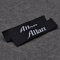 Étiquettes de vêtements avec nom personnalisé pour Logo de marque textile, étiquette en tissu à coudre, étiquettes tissées personnalisées pour vêtements 2