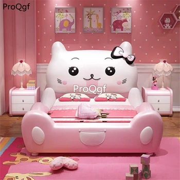 

Ngryise 1 Set children animal cat shape bed no mattress