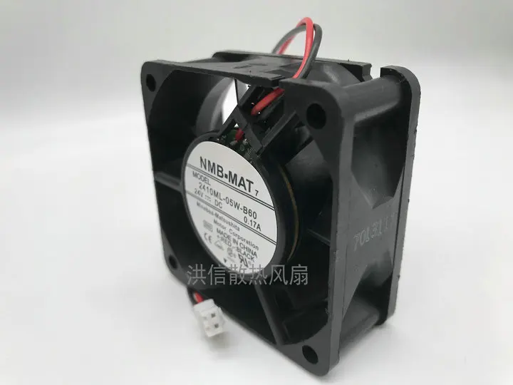 2410ML 05W B60 оригинальный 60 мм вентилятор охлаждения для NMB DC 24 В 0.17A 6 см 6025 потоковый