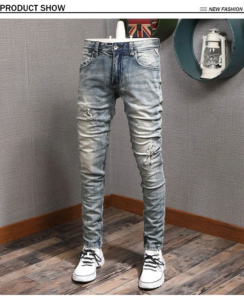 European American Vintage Fashion Men 