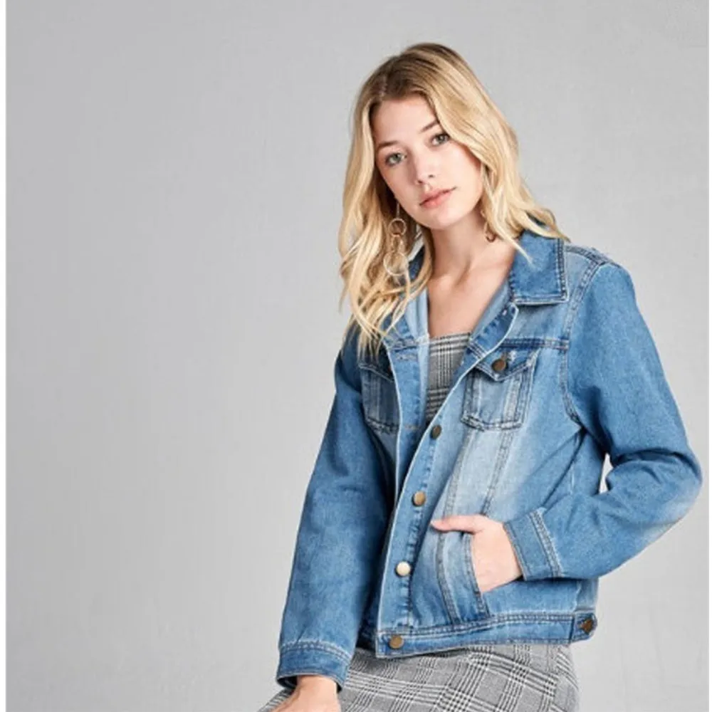 future mrs denim jacket