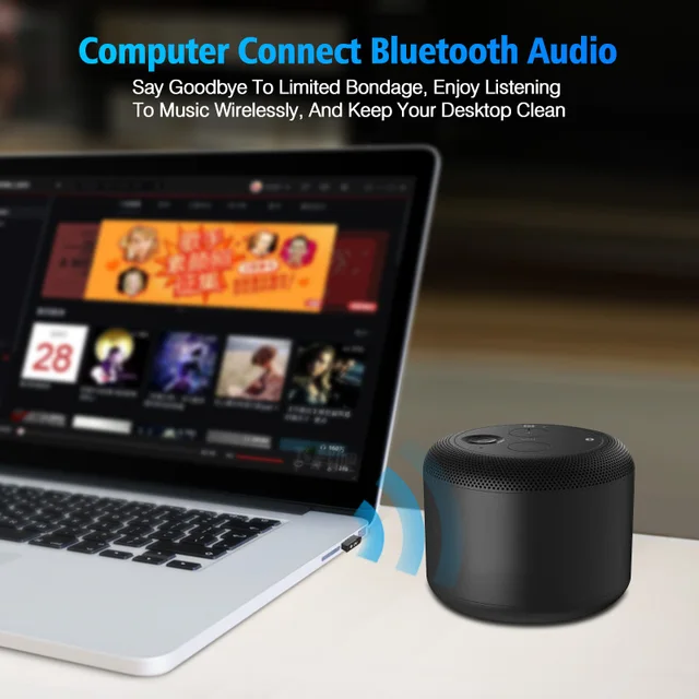 RTL8761B USB Bluetooth адаптер BT 5.0 беспроводной аудио приемник ноутбук ПК компьютер защитный Мини-ключ передатчик BLE принтер файл Se 5