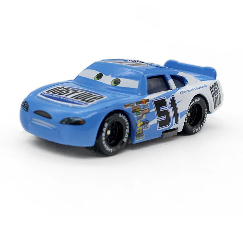 Disney автомобиля из мультфильма студии марка «писар тачки 3 XRS Огонь Серии гоночный автомобиль Lightning McQueen Curz Ramirez Storm Jackson металлические игрушки для детей - Цвет: NO.51 car