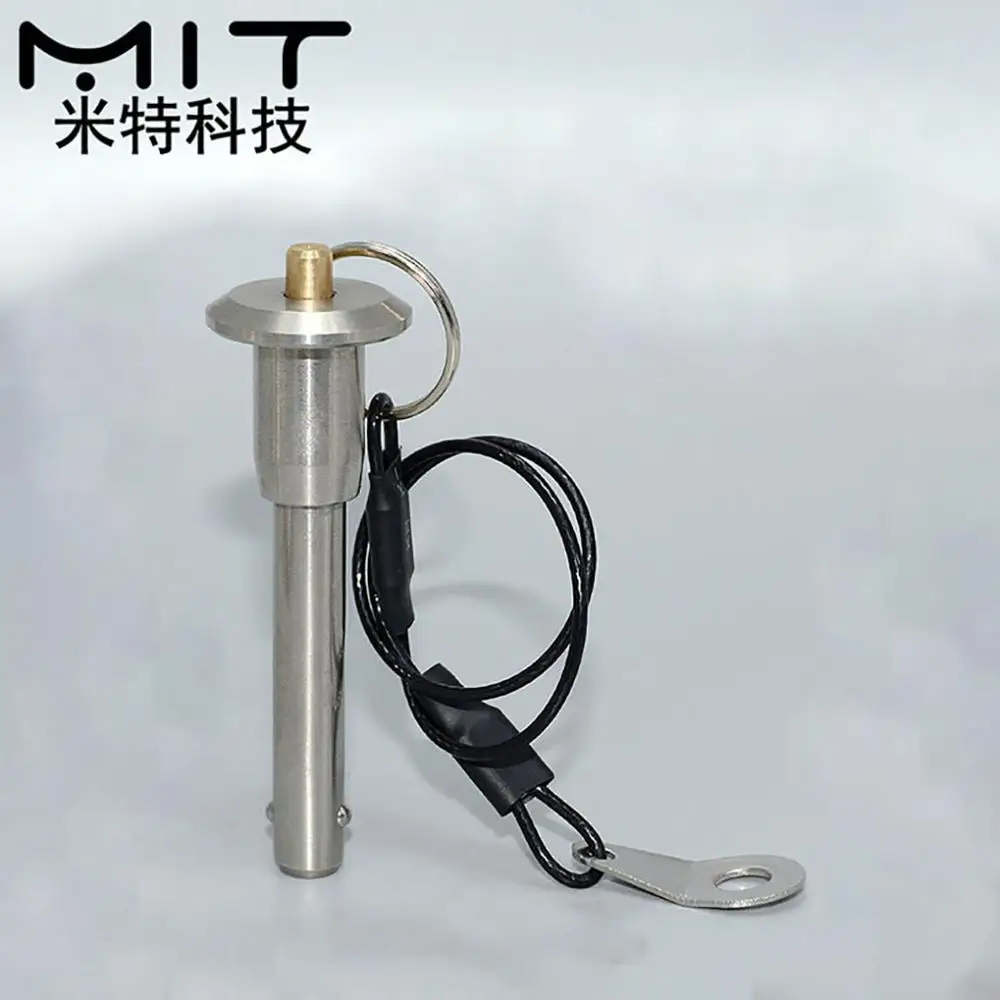 

M8 Quick Release Pin Self-locking Ball Lock Pins Brass Button Type Cylindrical Positioning Retaining Pins Stainless Steel