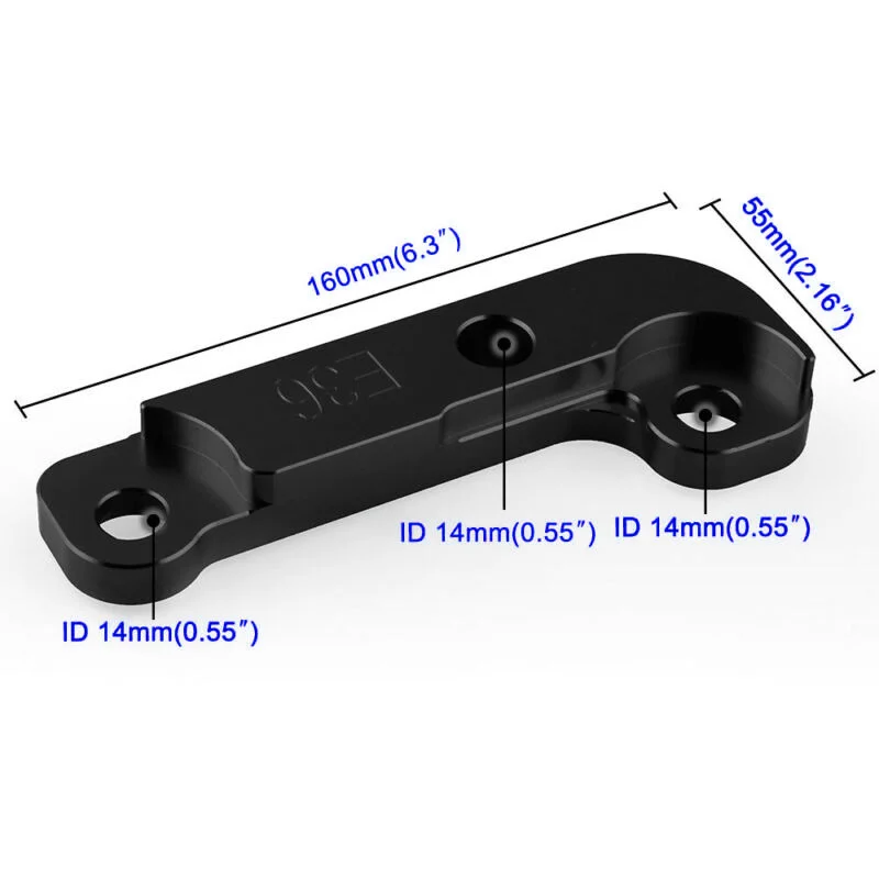 Углы Drift Lock Kit около 25-30% 160x55x19 мм Алюминиевый адаптер частей