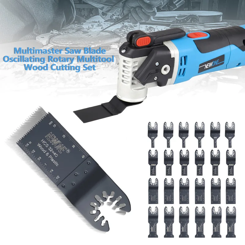 

Oscillating Tool Saw Blades Rotary Multitool Wood Cut Grinding Set Fit Quick Release Compatible with Fein Multimaster for Dewal