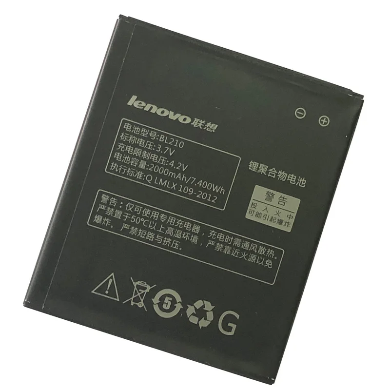 Newest High Quality BL210 for Lenovo A536 A606 S820 S820E A750E A770E A656 A766 A658T S650 Phone Replace battery
