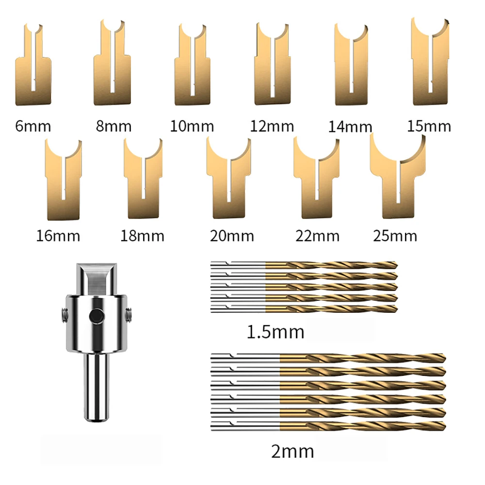 

Universal Buddha Knife Set Insert Round Beads Blade Toy Wheel Cutter Rosary Knife for High Revolutions Drill Press Y