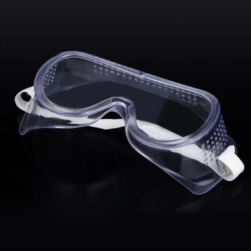 Защитные очки для защиты глаз Lab анти туман прозрачные очки вентилируемые защитные очки для промышленный лабораторный работы - Цвет: Белый