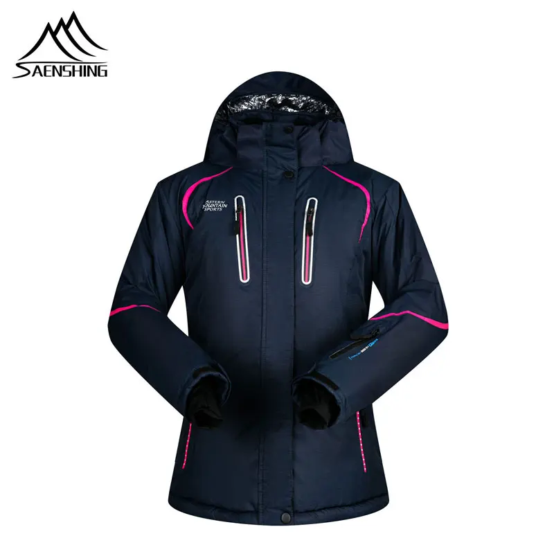 

SAENSHING Women Ski jacket Skiing And Snowboarding Winter Snow Clothing Thick Waterproof snow board jacket -30 Degree