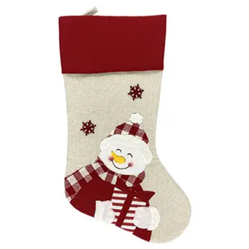 

Christmas Tree Hanging Gift Sock Christmas Decoration Stocking Sock Gift Candy Bags Lovely Gift Bag For Christmas