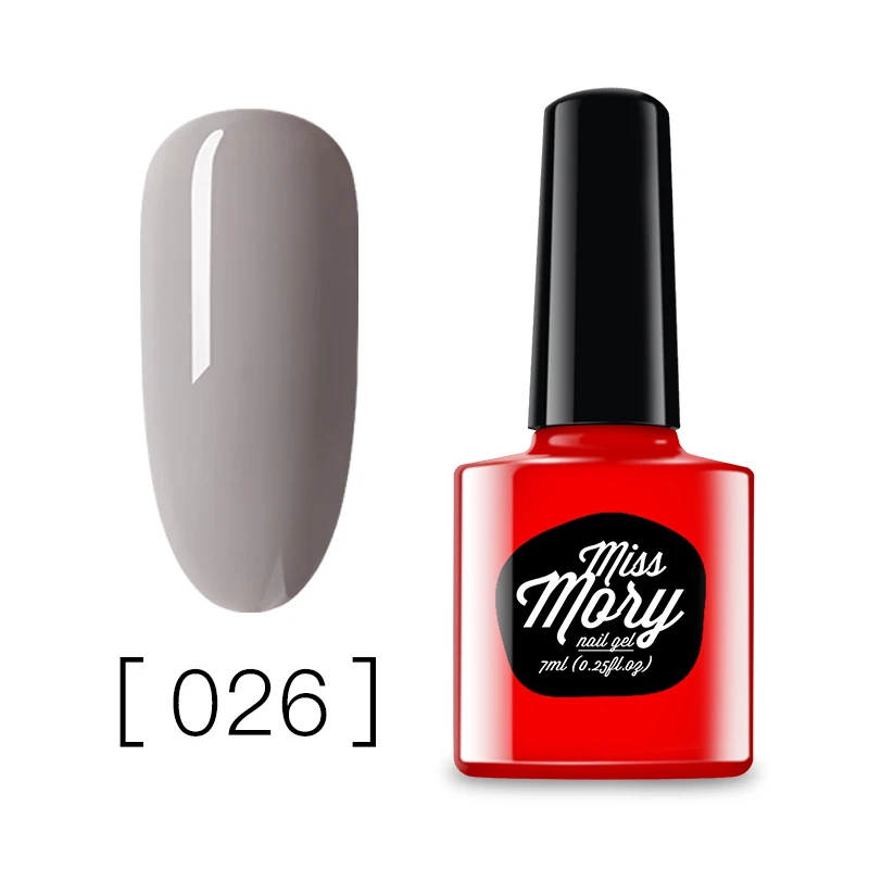 DXHP-26 Miss Mory Цветной Гель-лак для ногтей, 96 цветов, маникюрный завод, новые продукты, 7 мл Лак для ногтей, Led& UV, замачиваемый Цветной Гель-лак - Цвет: DXHP-26