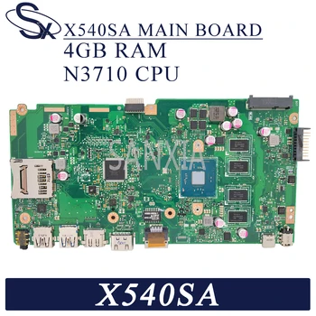 

KEFU X540SA Laptop motherboard for ASUS VivoBook X540SA X540SAA original mainboard 4GB-RAM N3710/N3700 CPU