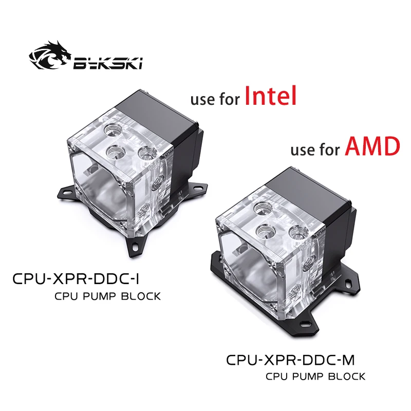 BYKSKI насос + блок процессора резервуар комбо использовать для AMD RYZEN 3600 AM3 AM4 /INTEL1151