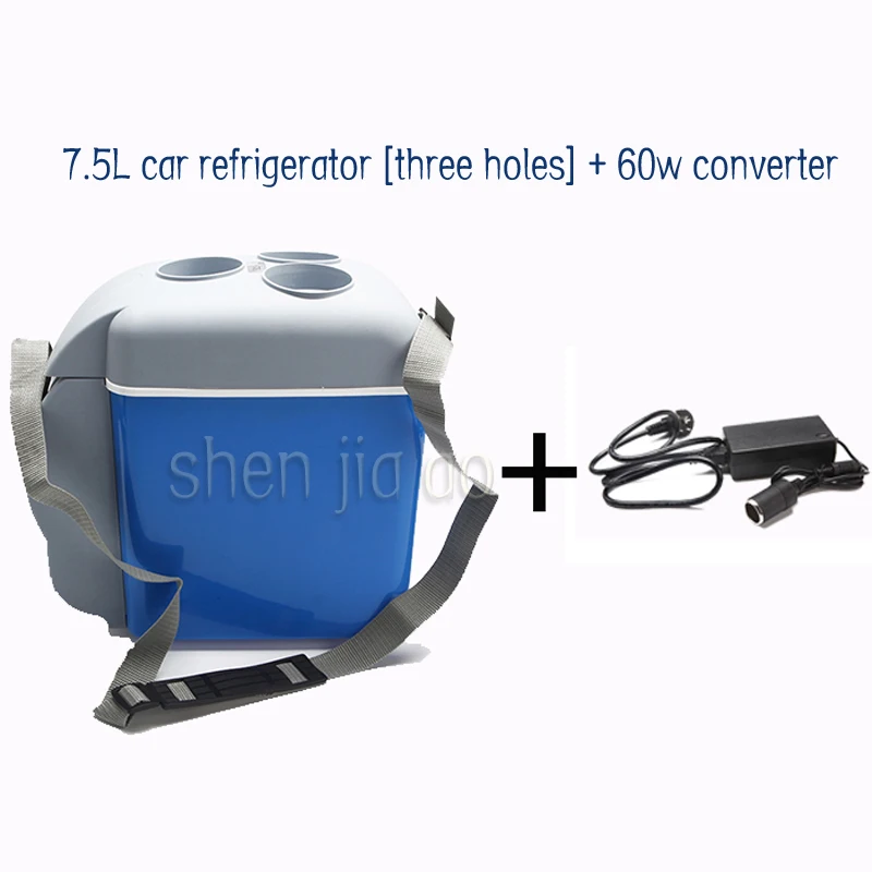 Mini car refrigerator Multi-Function Car Auto Mini Fridge Portable 12 V 7.5L Travel Refrigerator ABS Freezer Home Refrigerator