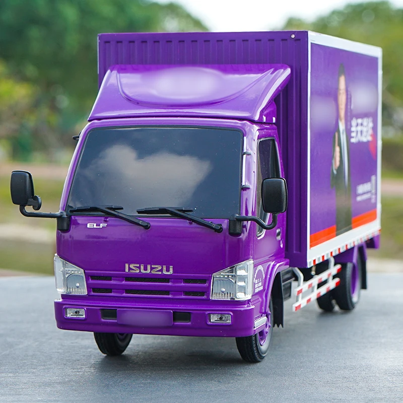 Оригинальный завод литья под давлением 1:20 Isuzu Ван модель грузовика