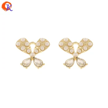 

Cordial Design 50Pcs 19*19MM Rhinestone Charms/Jewelry Accessories/Imitation Pearl/DIY Making/Hand Made/Earring Findings/Pendant