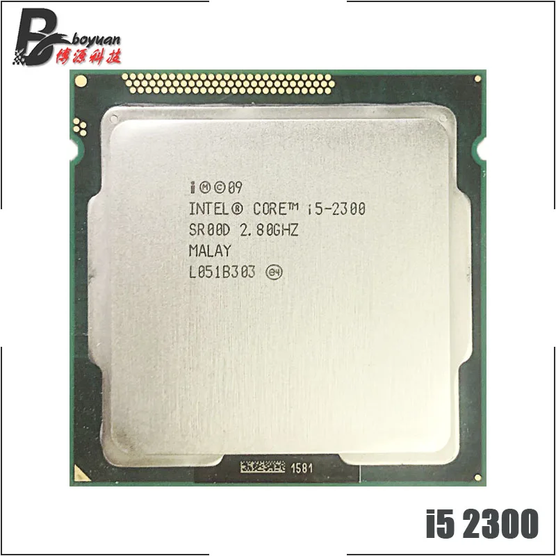 Процессор Intel Core 1155 i5 2300 2 8 ГГц четырехъядерный процессор 6M 95W LGA|cpu processor|core i5-2300intel