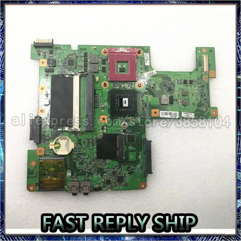 SHELI для Dell 0G849F G849F 48.4AQ01.031 Inspiron 1545 материнская плата ноутбука GM45 DDRII GMA X4500 и