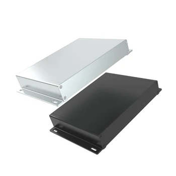 

Micro PC Wall Mount Enclosure Case Circuit Board Project Aluminum Box Electronic Enclosure G06 228.2*35mm High Quality