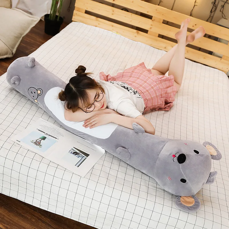 170cm Oversized Maternity Pillow for Side Sleeping Protection Super Soft Plush Long Pillows Cartoon Animal Plush Toy Funny Gift