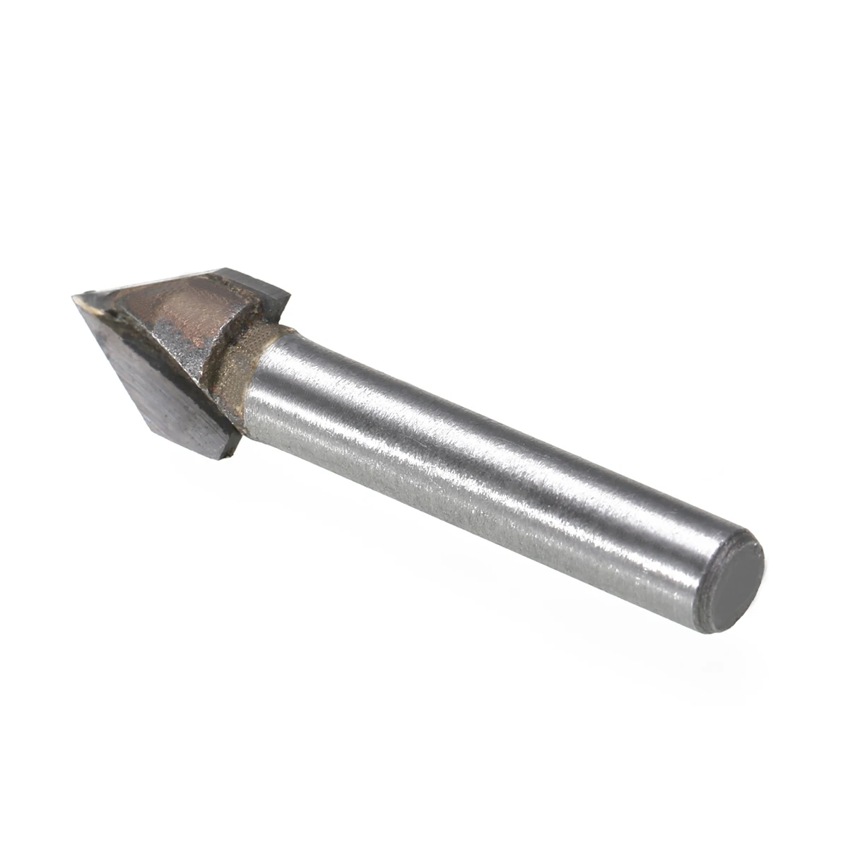 Mayitr 60 Degree V Groove Bit CNC Router 1/4" Shank Engraving Wood Working Tool 6x10mm