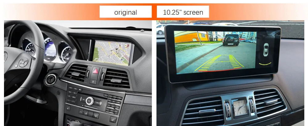 Perfect Android 8.1 Octa 8-Core CPU 2+32G Car Radio GPS Navigation Bluetooth WiFi Head Unit Screen for Mercedes Benz E-Class Coupe C207 0