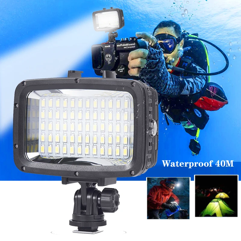 Orsda Gopro Light LED супер яркий дайвинг водонепроницаемый видео подводная фотография