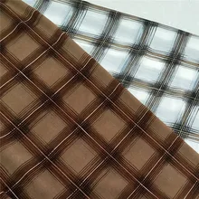 Базен Riche Getzner Ткань квадратный микро-Проницаемый шифон жемчужный жакет Пряжа платье рубашка мягкие вертикальные ткани