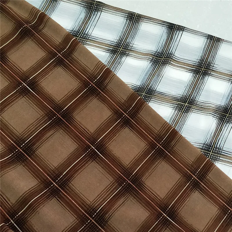 

Bazin Riche Getzner Fabric Free Shipping Square Micro-permeable Chiffon Pearl Jacket Yarn Dress Shirt Soft Vertical Fabrics