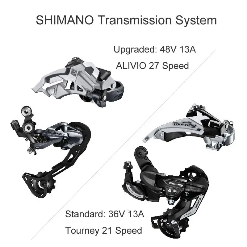 Высококачественные 29 дюймовые электрические велосипеды для взрослых 5 уровневая