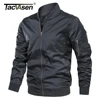 TACVASEN Spring Autumn/Fall Lightweight Baseball Jacket Men's Casual Jacket Bomber Jacket Coats Varsity Jackets Outwear Man ► Photo 3/6