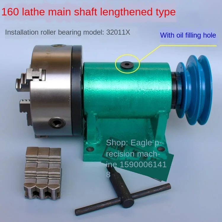 160 Powerful Lathe Spindle Instrument Headstock Homemade Mini Lathe